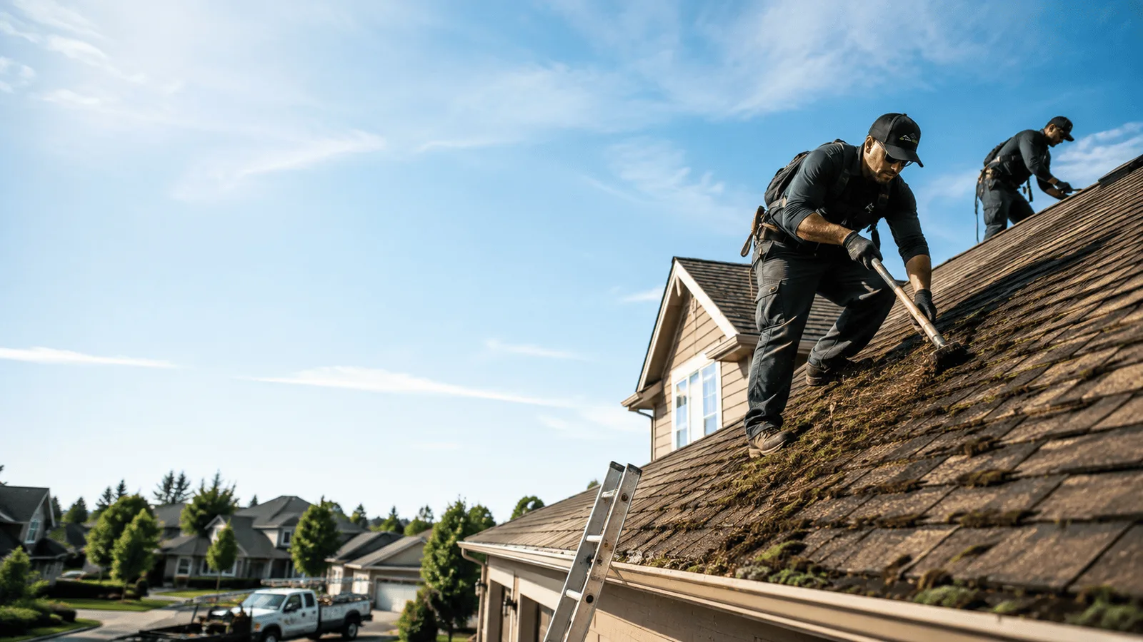 Roof Moss Removal in Jarreau, LA near me